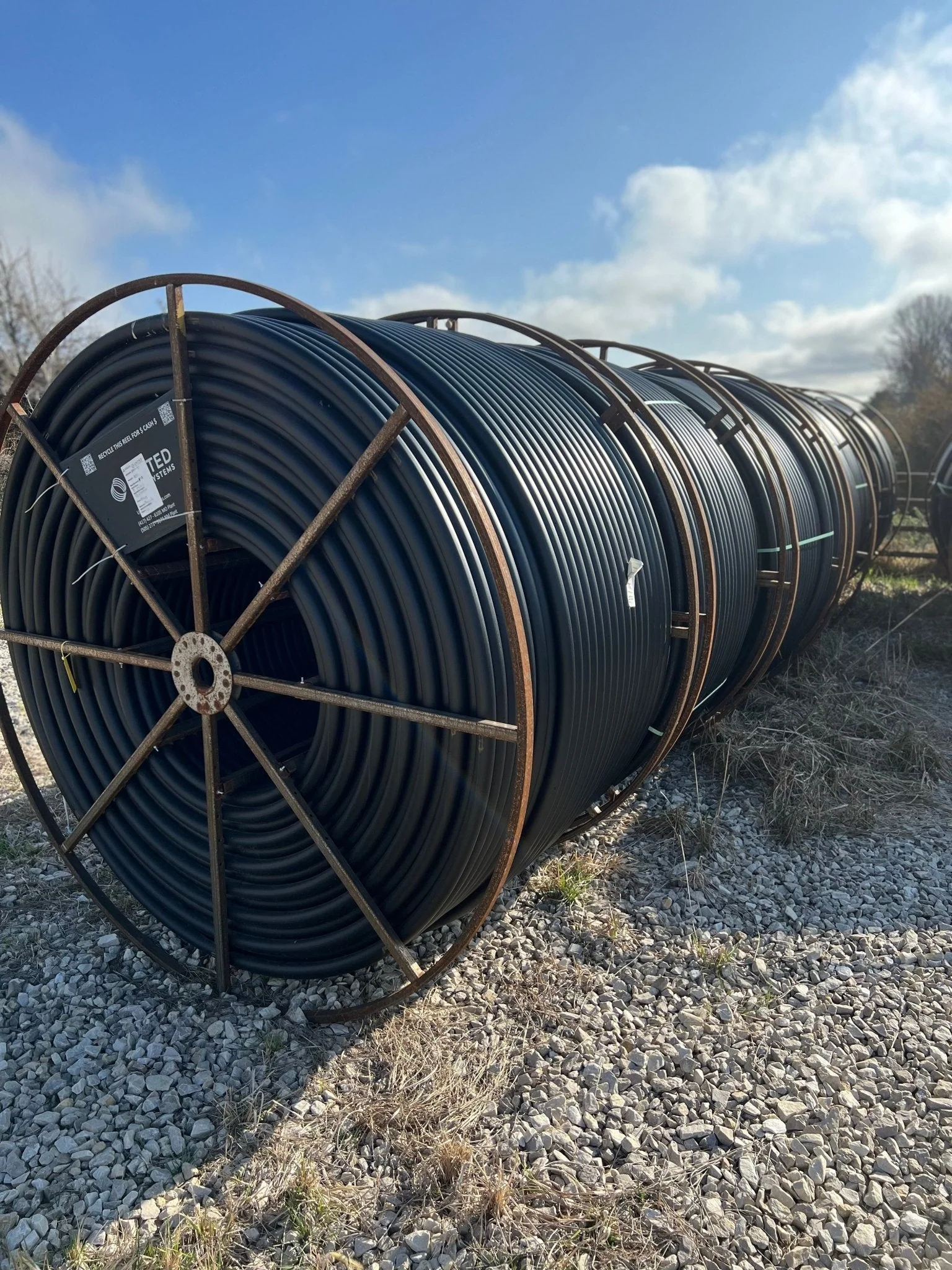 Polyethylene HDPE Water Pipe (SDR11 200 PSI) - Reel - Image 3