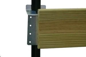 Vertical T-Post Bracket - 3" - Image 2