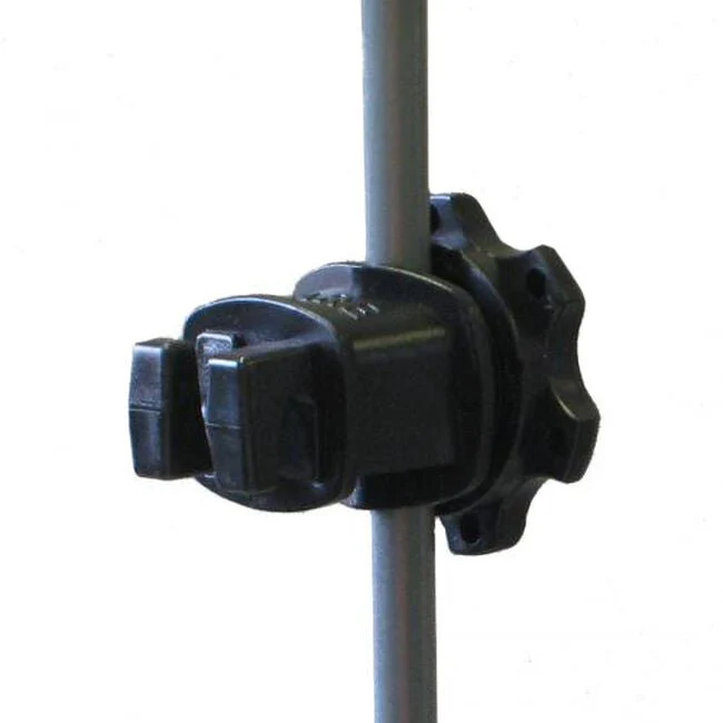 Black Round Post Insulator - 25pk - Image 2
